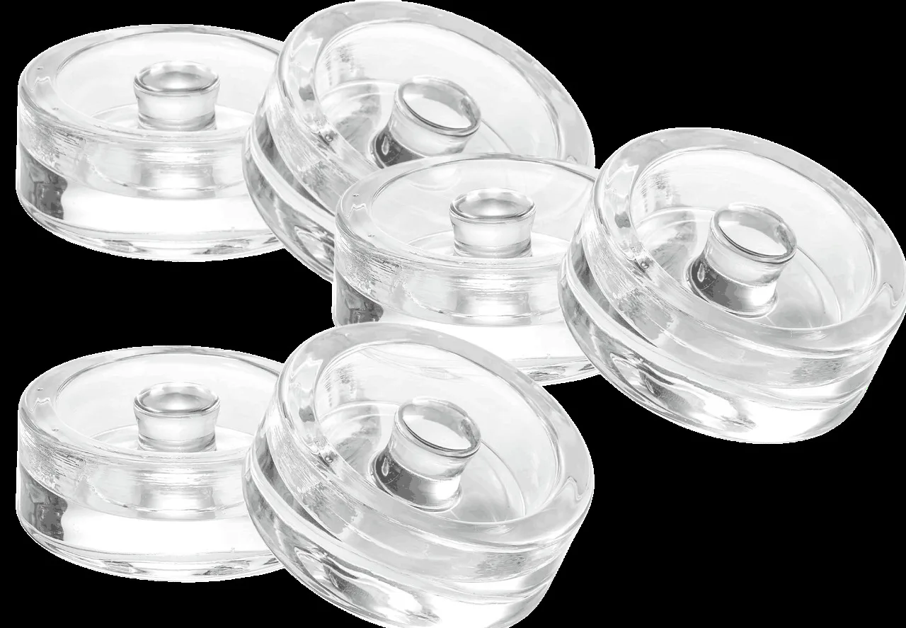 Wide Mouth Fermentation Weight Lid Household Small Glass Fermenting Weight Jars