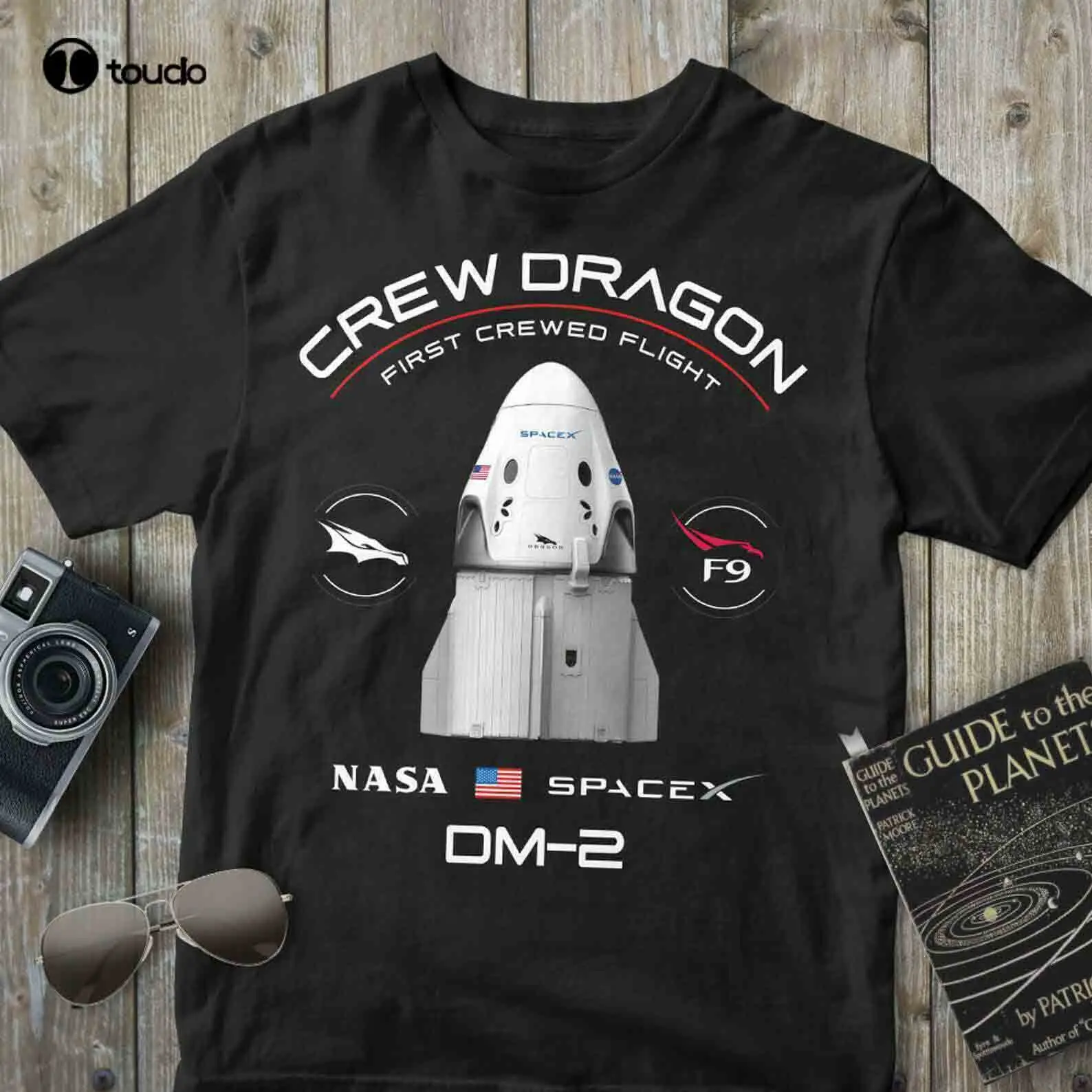 Crew Dragon Demo-2 Spacex First Crewed Flight Patch Dm-2 T-Shirt Tee Unisex Custom Aldult Teen Unisex Fashion Funny New Cotton