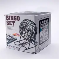 Bingo Machine Portable Durable Reusable Friend Home Party Entertainment Game Family Party Accessories Outdoor Camping Equipment 2