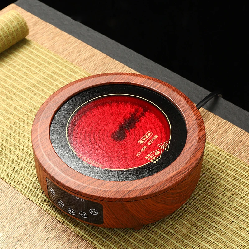 1300W Electric Heater Stove Tea Maker Electric Hot Plate Induction Cooker Heating Furnace Water Boiler Smart Tea Stove 220V