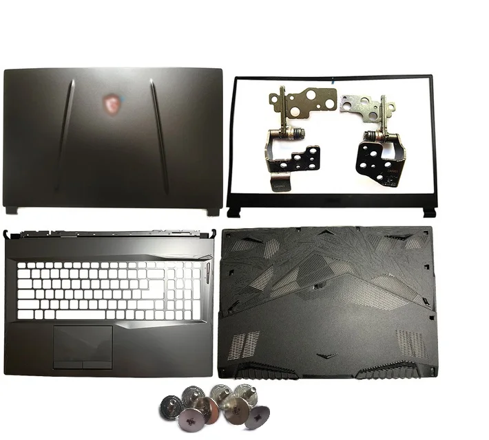 

Оригинальный новый ноутбук для MSI GP75 MS-17E1 MS-17E2 MS-17E3 LCD задняя крышка/передняя рамка/петли/Упор для рук/Нижняя крышка