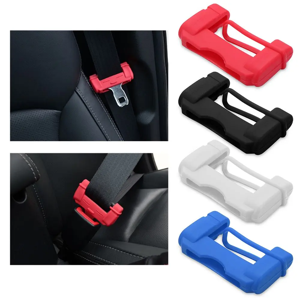 UniversalCarSeatBeltBuckleClipSiliconeProtectorCaseInterior