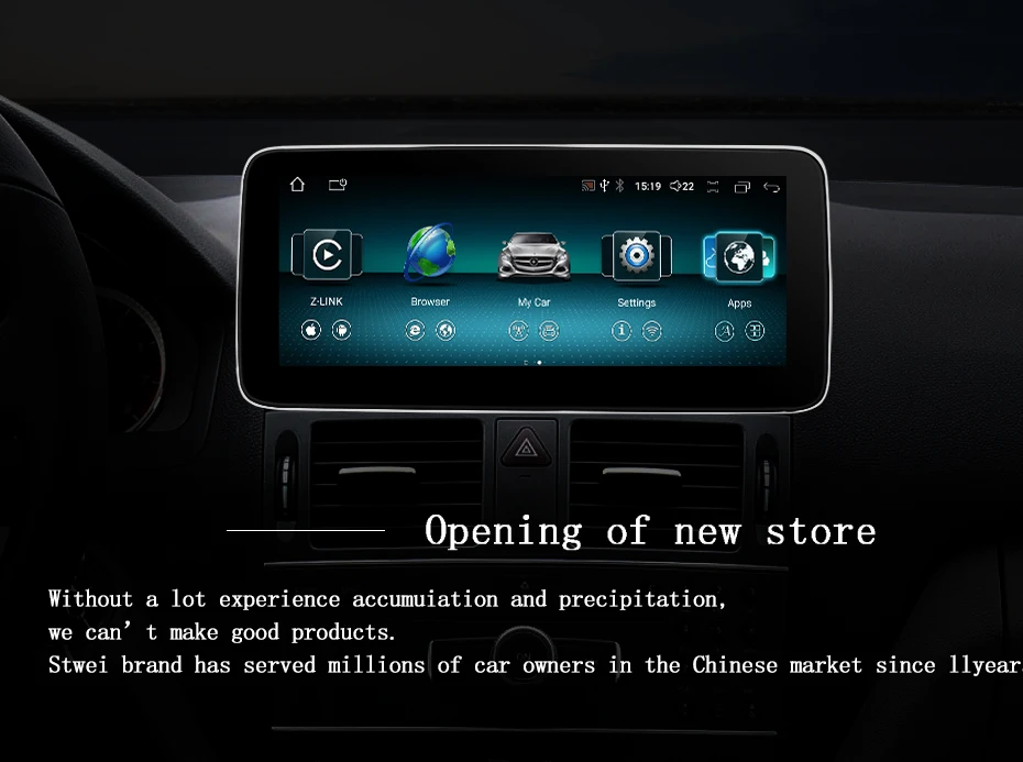 Factory Price 8Core Car Radio Stereo Multimedia Player For Mercedes Benz C Class