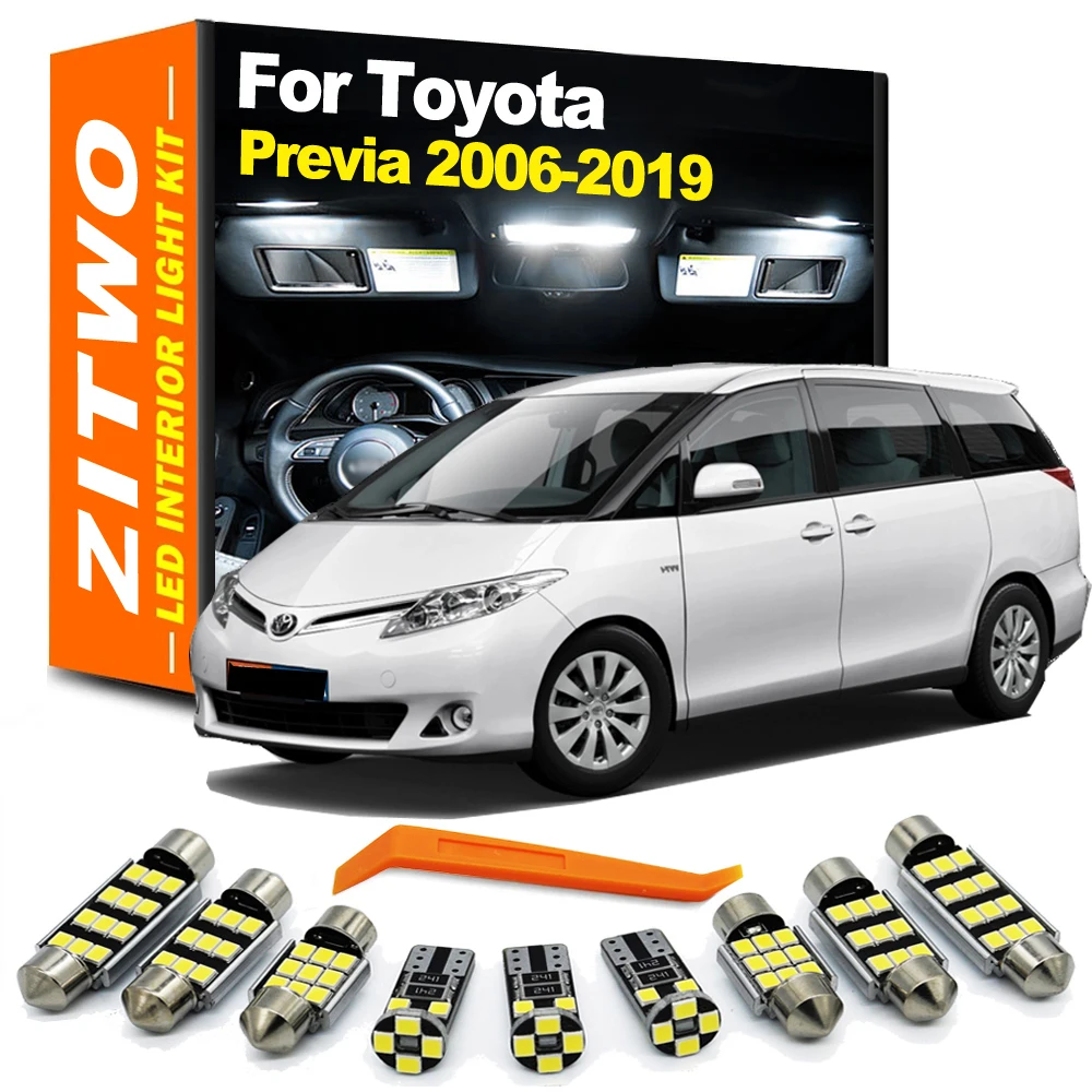 ZITWO15PcsCarBulbAccessoriesLEDInteriorDomeReadingDoorLight