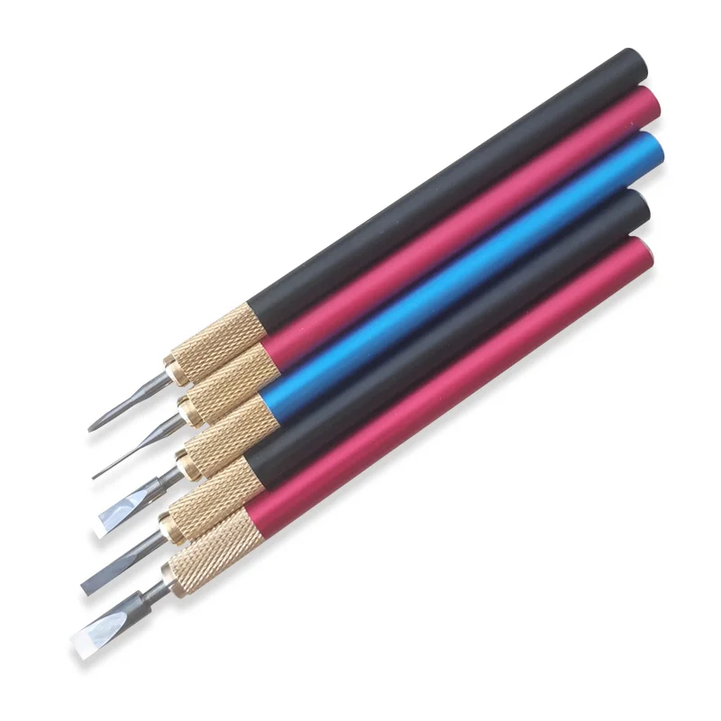 Model Tools Hobby Model Craft Tool Flat bottom spatula Chisel Large size push knife 1mm 2mm 3mm 4mm 5mm For Model modification DIY Making