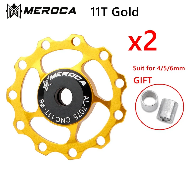 Upgrade Dérailleur Vélo Poulie Dérailleur Vélo - 2Pcs 11T/13T - Roue