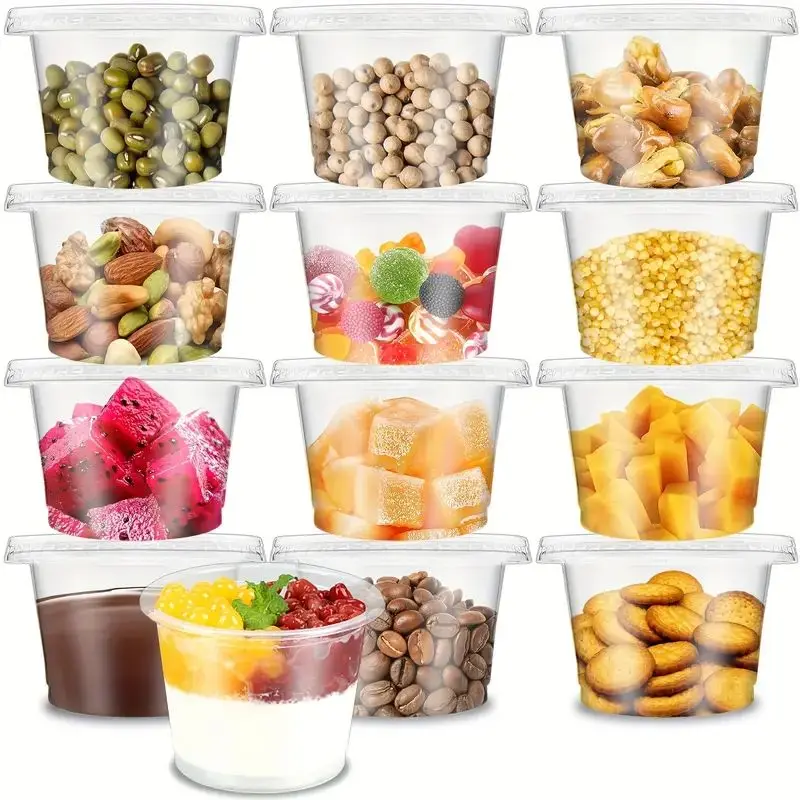 Plastic Cups with Lids Large Capacity