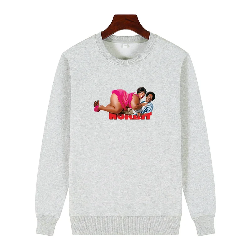 

Norbit Movie Poster graphic sweatshirts cotton fleece hoodie Round neck and velvet hoodie thick sweater hoodie Man sweatshirts