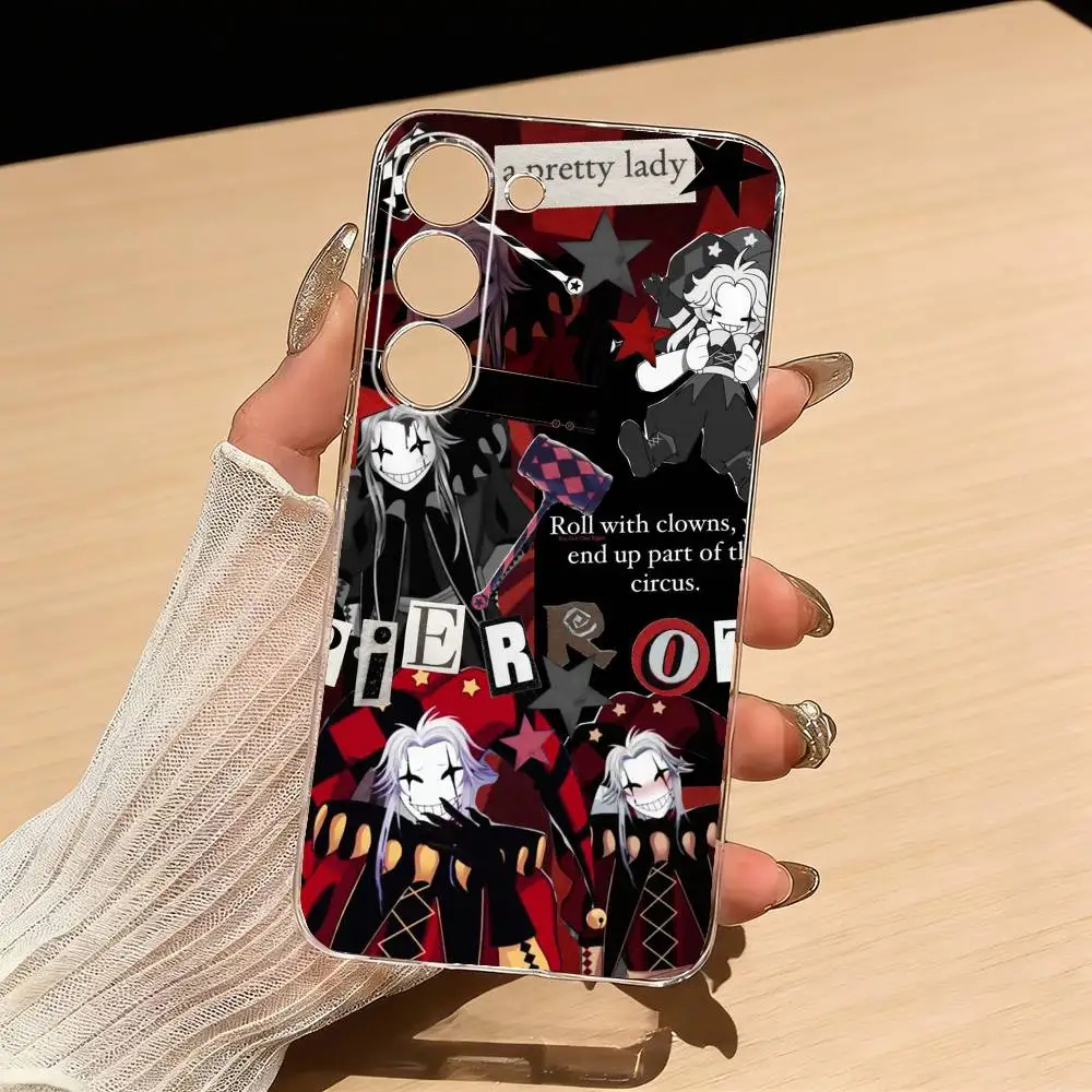 Game-Themed Transparent Phone Case: The Freaks Circus Design