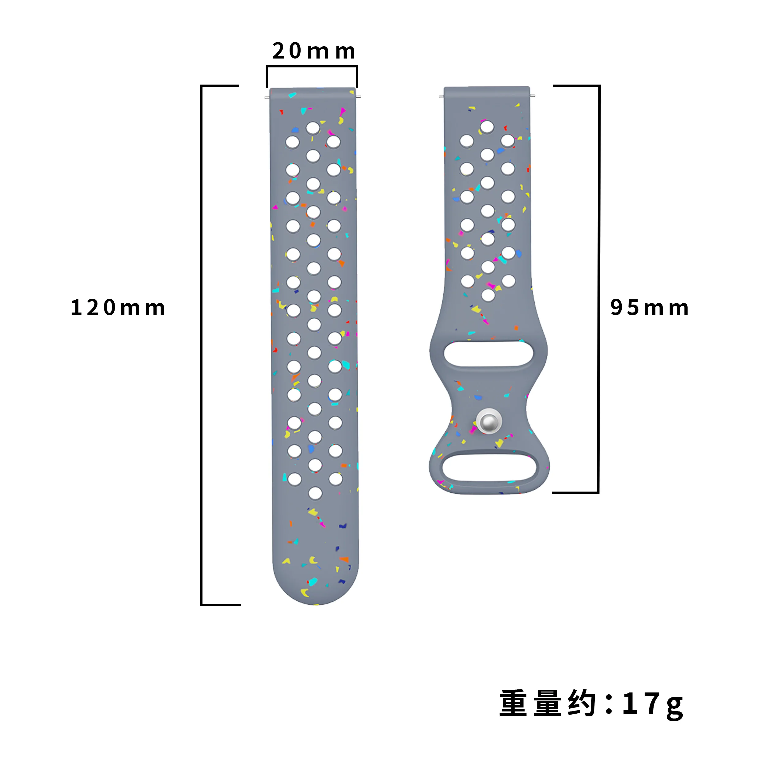 Premium Silicone Strap for Garmin Forerunner & Venu - Versatile Sizes Available