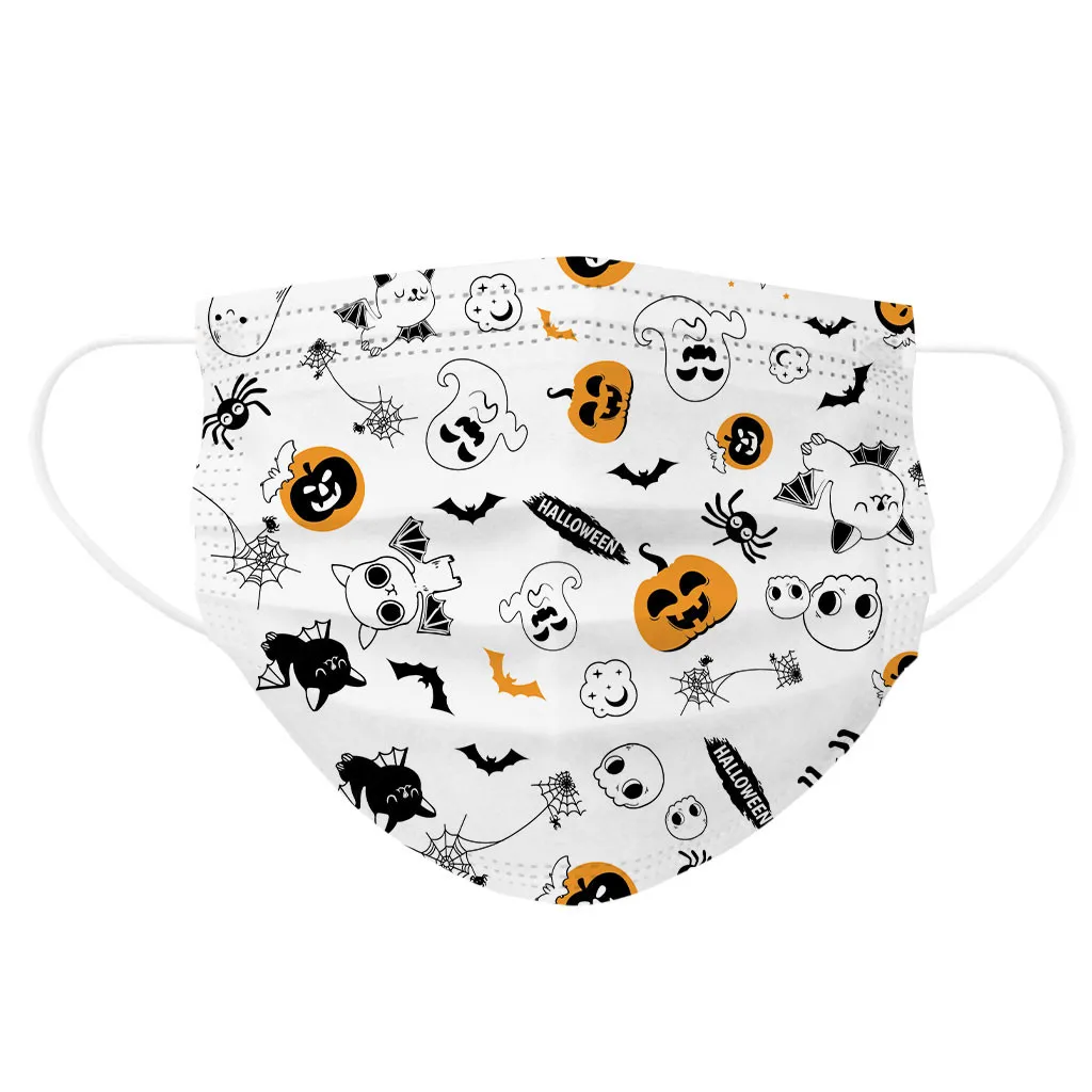 Children'S Mask Disposable Face Mask  Masque Poussiere Industrial 3ply Ear  Loop 50pc Tapabocas Desechables Mascarillas 5