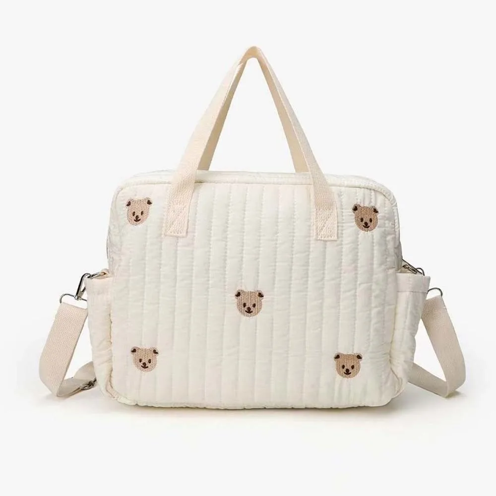 Borsa Messenger Organizer per Pannolini con Disegni Cartoon - immagine 2