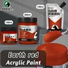 1pc Marie's Earth Red Acrylic Paint,Vivid Colors 100/300 ml-3.38 oz/10.1 oz,Perfect for Canvas,Rock,Wall,Glass,Adults,Artists 1