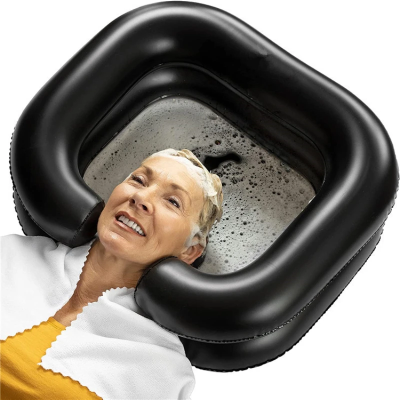 Multifunzionale Riposo Del Letto Aiuto Infermieristico Lavandino Portatile Gonfiabile Per Capelli Lavabo Pieghevole Per Shampoo Cura Per Disabili In G