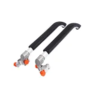 Metal Chair Armrest Replacement Non Slip Adjustable Durable Spare Parts Arm Rest for Beach Chairs Outdoor Sun Lounge Fishing 1