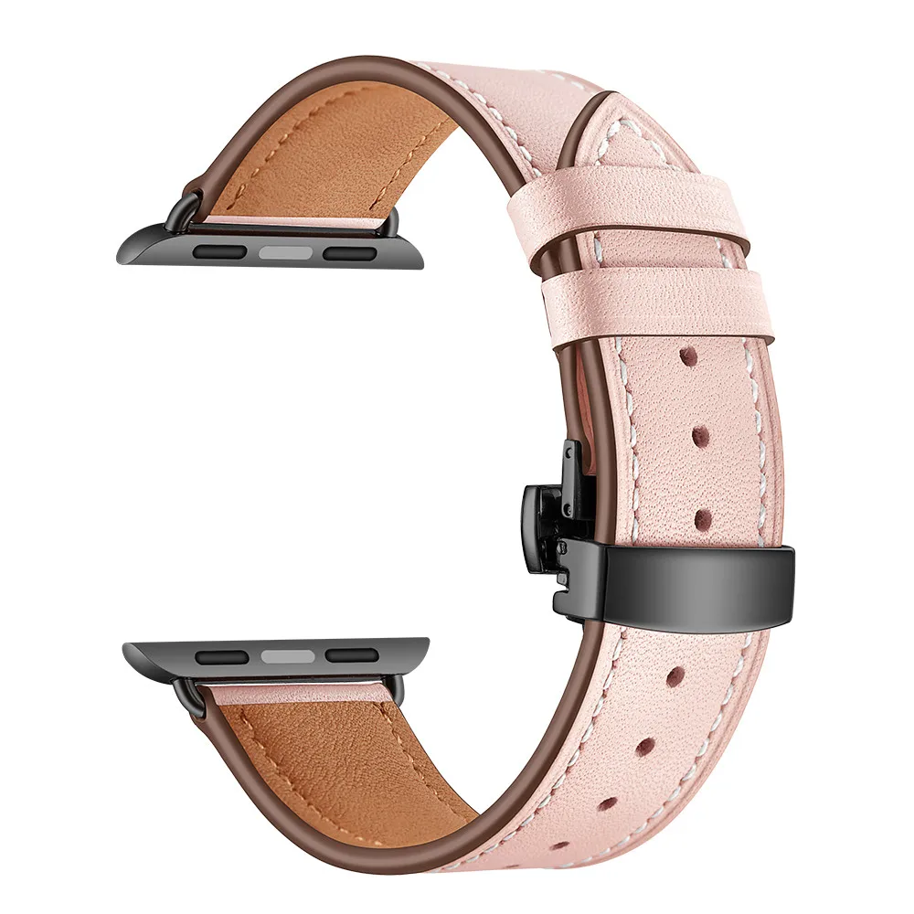 Premium Leather Watch Straps - Elegant Wristband Bracelet