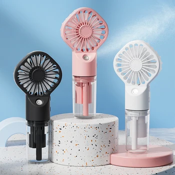 휴대용 미니 에어컨, USB 충전식 휴대용 가습기, 미스트 쿨러, 냉각 스프레이, 가정 및 사무실용 가습기 선풍기, 신제품