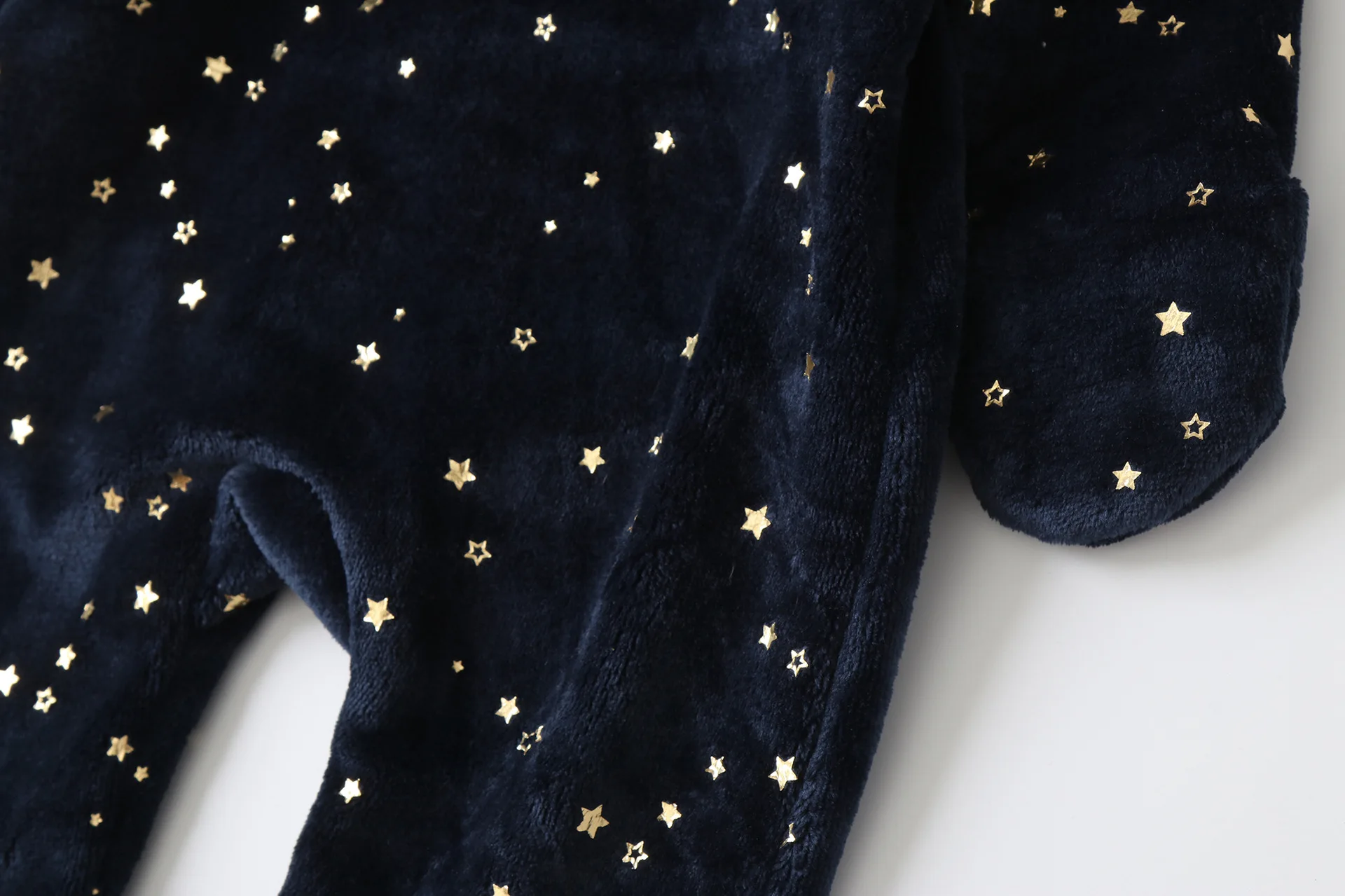 AYNIGIELL Stern Druck Herbst/Winter Mit Kapuze Overall 0-12 Monate Baby Jungen Mädchen Strampler Kleinkind Kinder Overall Baby kleidung – Detail 36