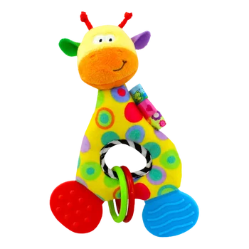 Giraffe Baby Teether Plush 1