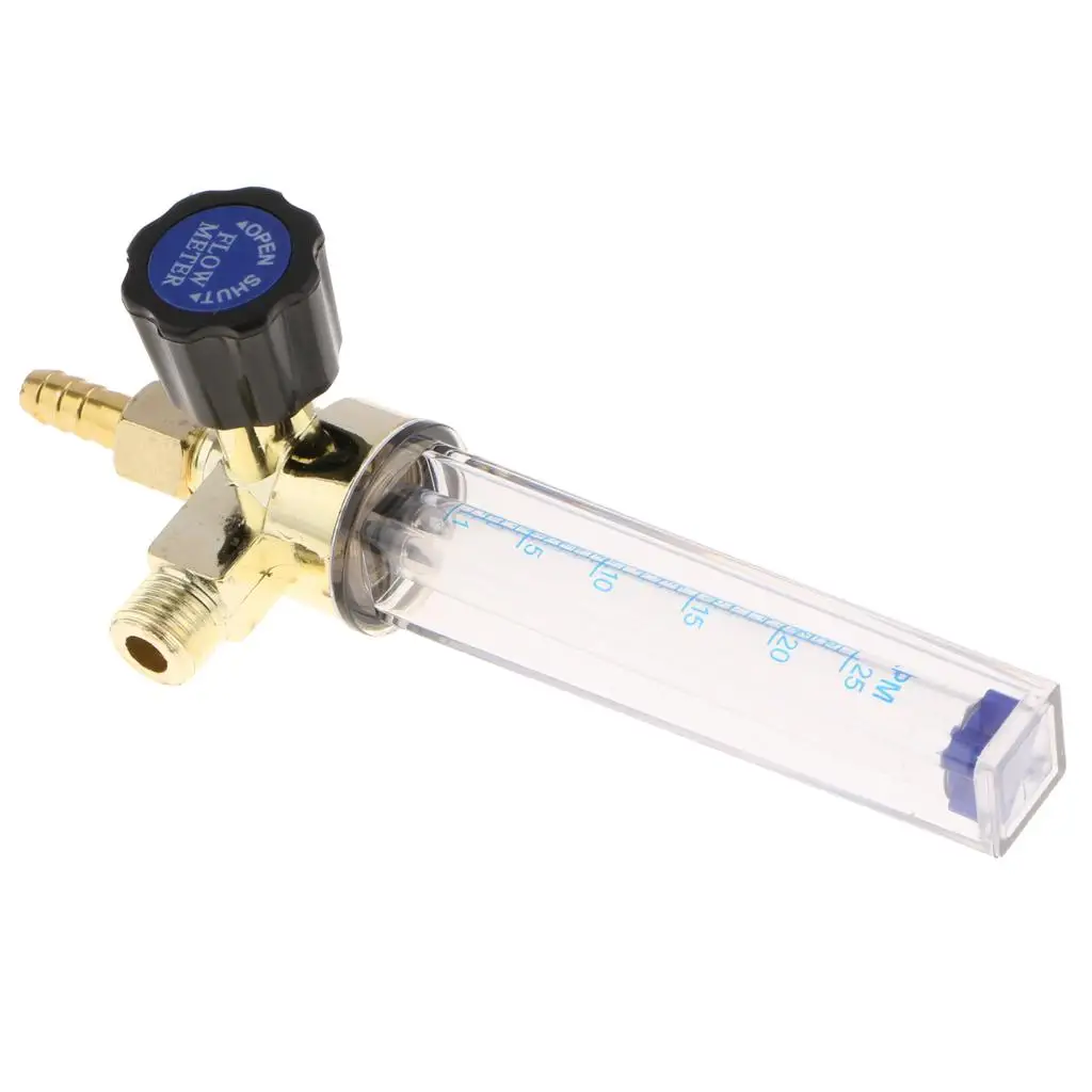 7mm Argon Ar CO2 Flow Meter Inlet for Welder Welding 0.35MPA Working Tools