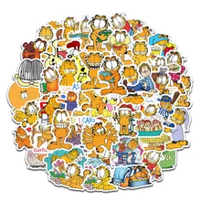 

Garfield Stickers 10/30/50/100Pcs Anime Stickers for Skateboard Helmet Refrigerator Notebook Luggage Decals Toys for Children