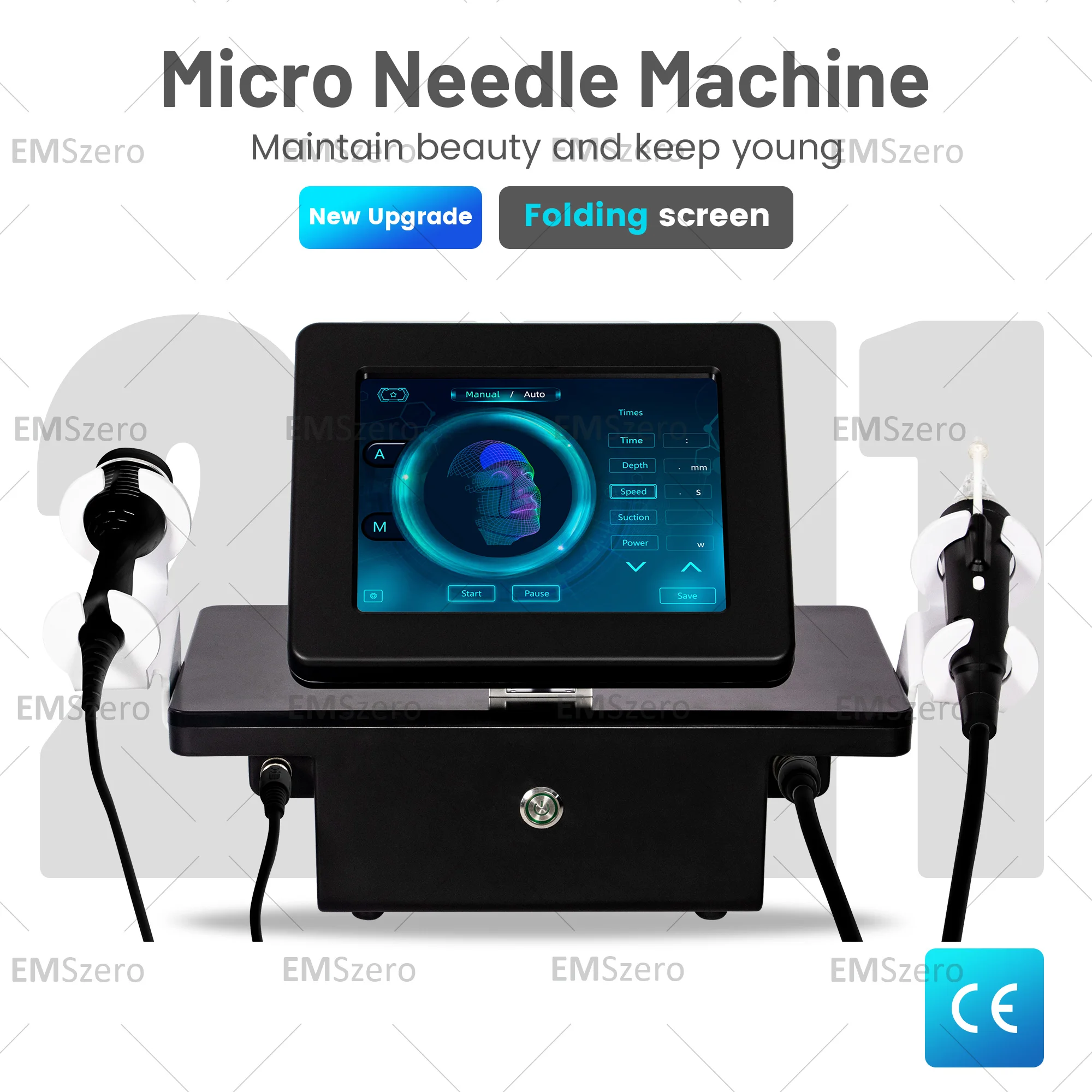 New upgrade morpheus 8 machine RadioFrequency Gold Micro Needle Skin Lifting AndTightening Anti-Aging Acne Removal salon, skin care beauty device
