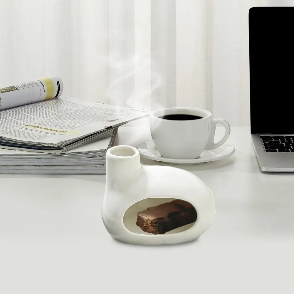 

Yoga Incense Holder Handcrafted Ceramic Palo Santo Holder Incense Burner for Meditation Yoga Room Decor Ash Catcher Home