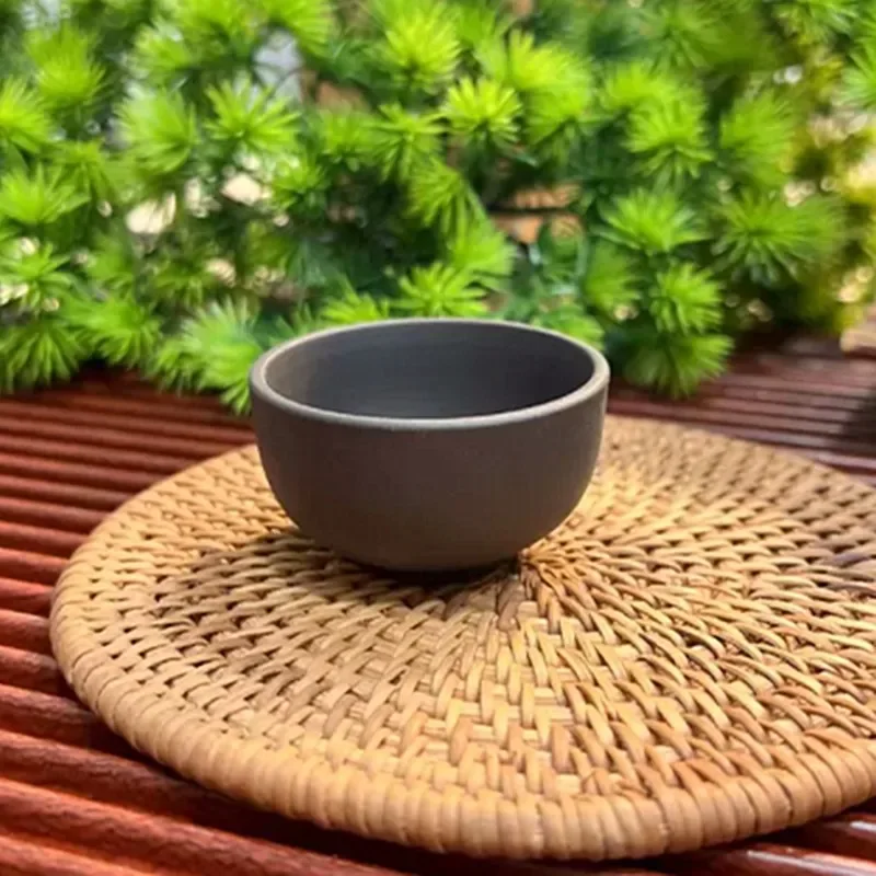 20ml Yixing Purple Clay Tea Cup Portable Beauty Small Tea Bowl Zen Ceramic Master Cup Traditional Tea Ceremony Accessories