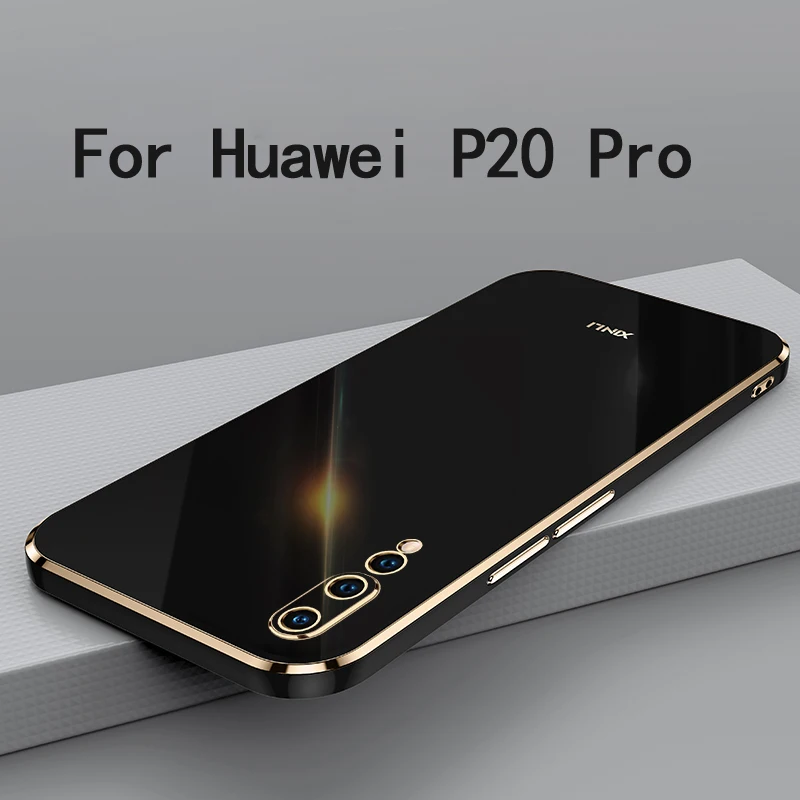 Per Huawei P20 Pro Custodia Morbida In Tpu Per Huawei P20 Pro Custodia Protettiva Per Fotocamera Anti-Impronta Digitale
