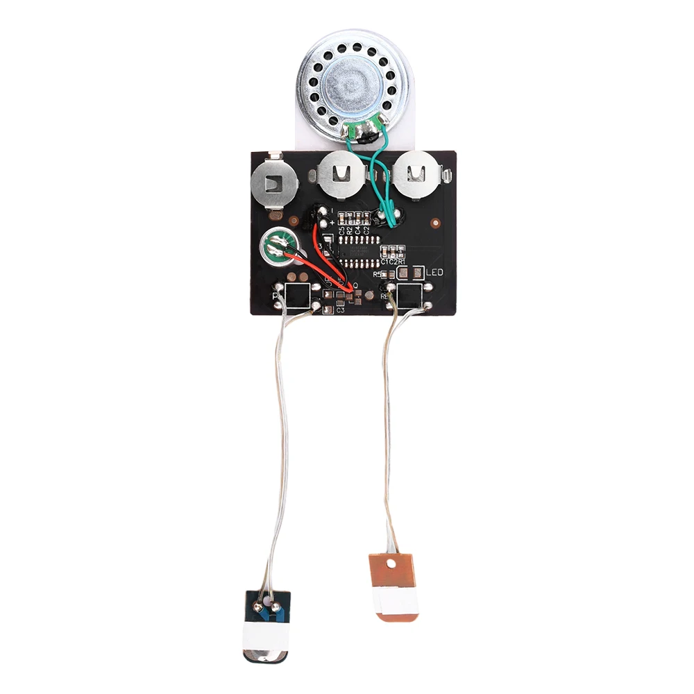 DIY 30S Sound Voice Music Recorder Board Music Greeting Card Module Key Control Programmable Chip Audio Module for Greeting Card