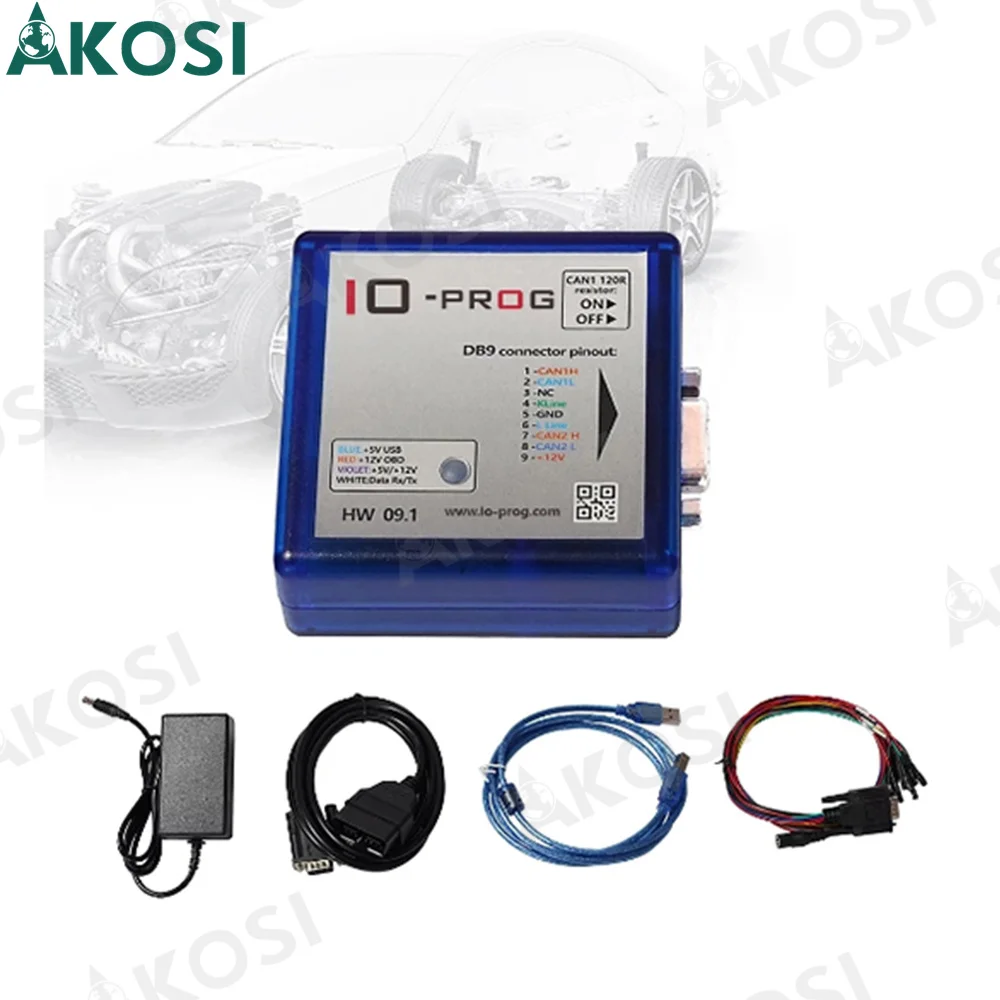 

2022 Newest IO-PROG Programmer BD9 Connector Pinout IO Prog Same With I/O Terminal Multi Tool Device for GM Only HW 09.1