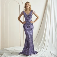 Shine Bright at Every Step – Sexy Sequined Evening Dress
