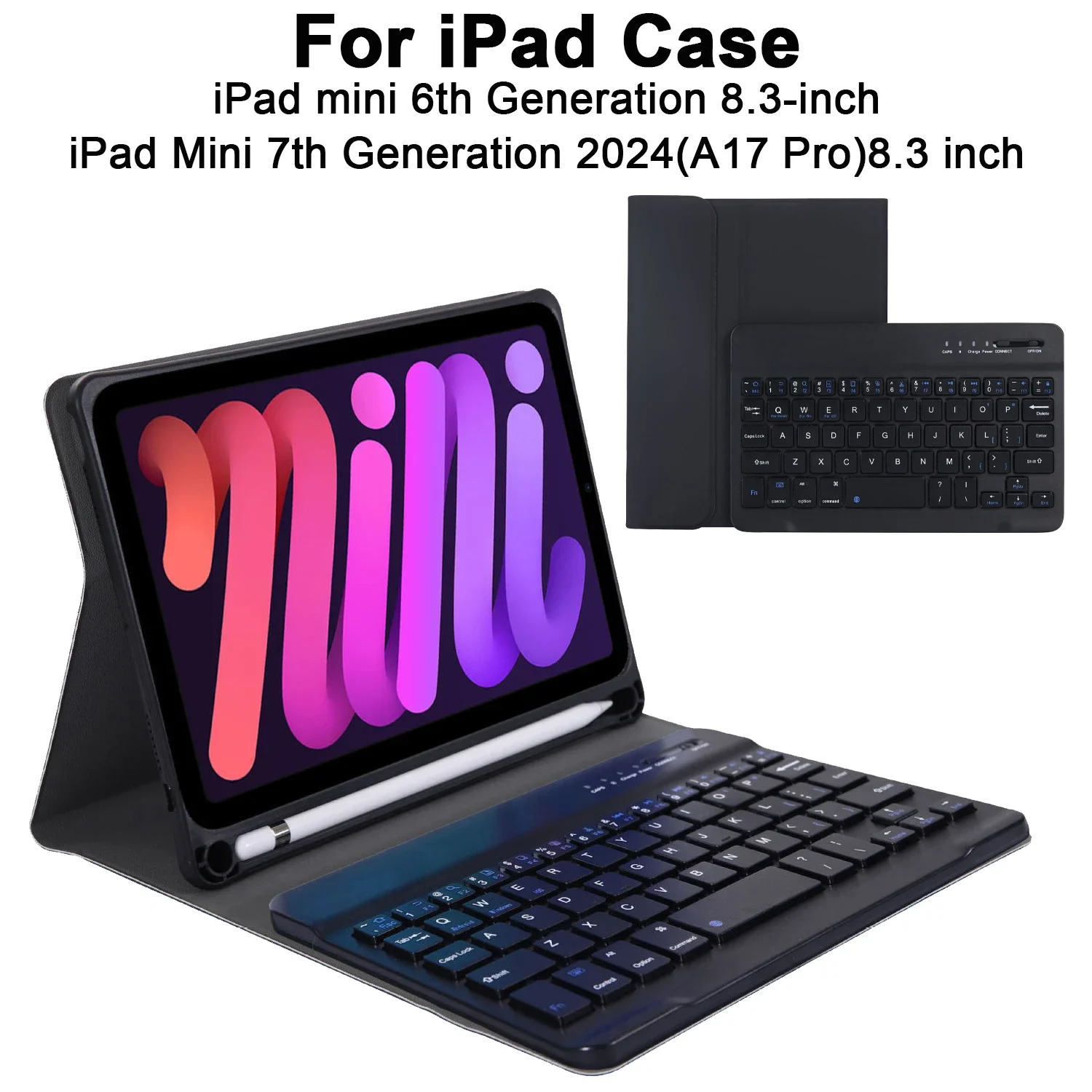 Compact 8.3-inch Keyboard Case