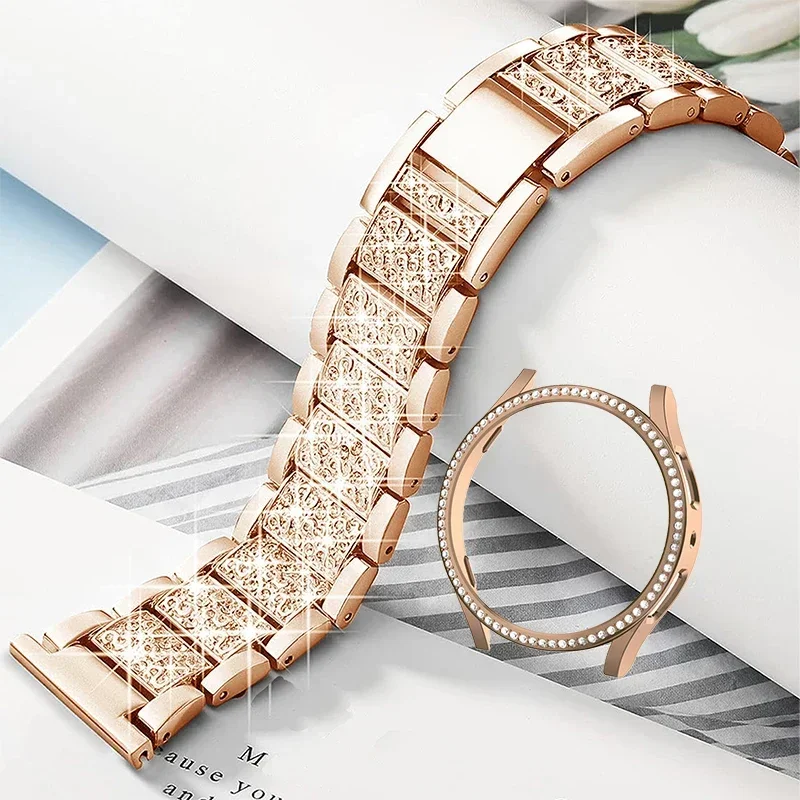 Women's Stainless Steel Diamond Bracelet & Cover Bumper Accessory
