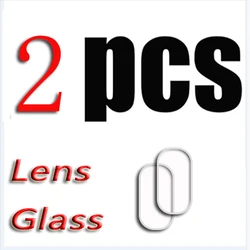 Enhanced 3D Integral Camera Lens Tempered Glass Back Screen Protector Cover Film for Honor 400 Lite (2PCS Lens Glass)