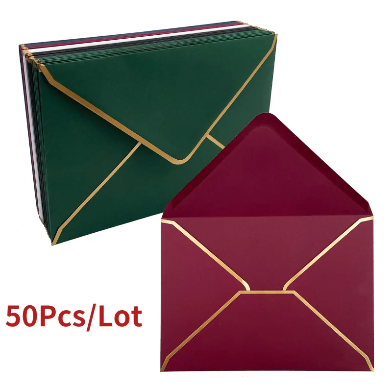 Wedding Envelopes 50pcs/pack 18.5cmx13.5cm Phnom Penh Envelopes Wedding Invitation Envelope Bag wedding envelopes