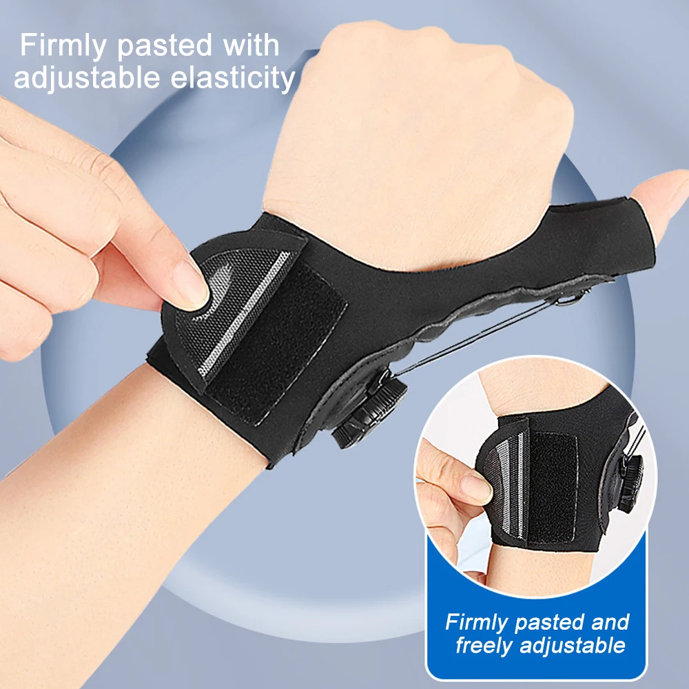 Wrist and Thumb Brace Thumb Splint for Arthritis CMC Trigger Carpal Tunnel Relief De Quervains Tenosynovitis Night Support