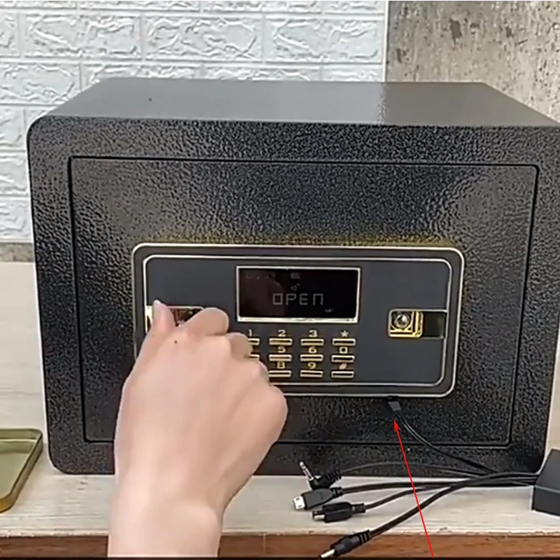 Universal Safe Emergency Charger and Anti-theft Door Lock Backup Power Box