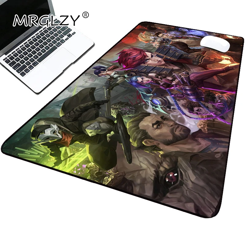 Arcane Jinx Mouse Pads Computer Carpet Desktop Mousepad Plus Size Padding  Gaming Accessories Keyboard Deak Mat For Cs Go Lol - Mouse Pads - AliExpress