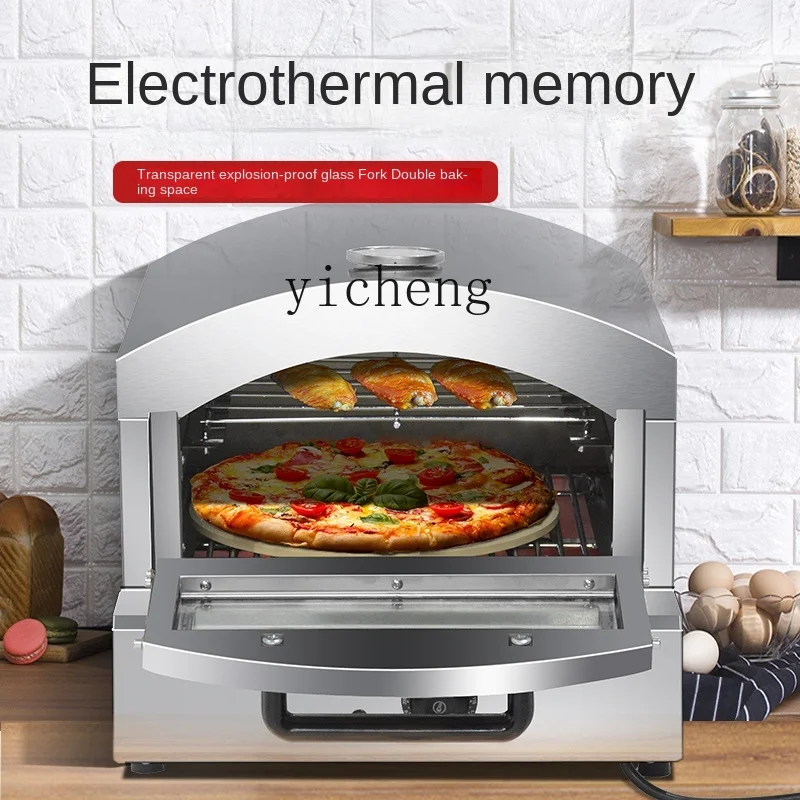Tqh Electric Hot Pizza Oven Commercial Small Electric Oven Portable Pizza Stove Pizza Baking Oven 3