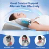 Pulatree Pillow Odorless Orthopedic Pillow For Neck And Shoulder Pain Memory Foam Neck Pillow Ergonomic Sleeping Cervical Pillow 2