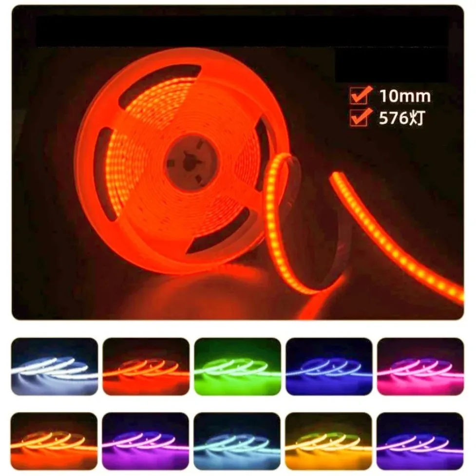 รูปสินค้า LED Strip ยืดหยุ่น RGB สว่างสูง ตกแต่งห้องนั่งเล่น ห้องนอน