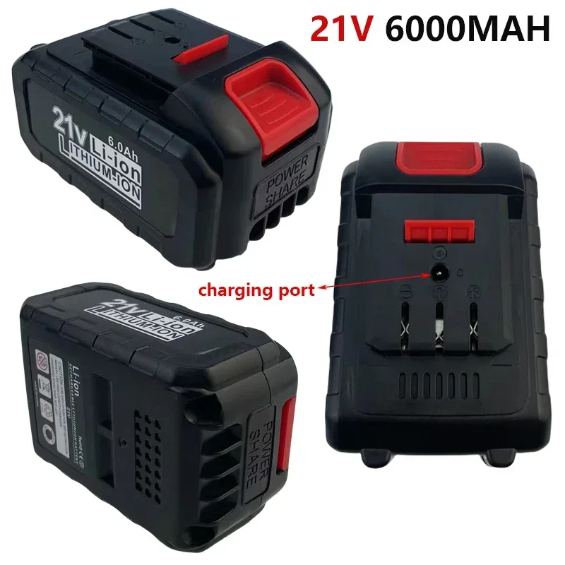 21V 3000/6000/9000mAh Rechargeable Lithium-ion Power tool Battery for Dayi Cordless Electric Wrench Car impact wrench