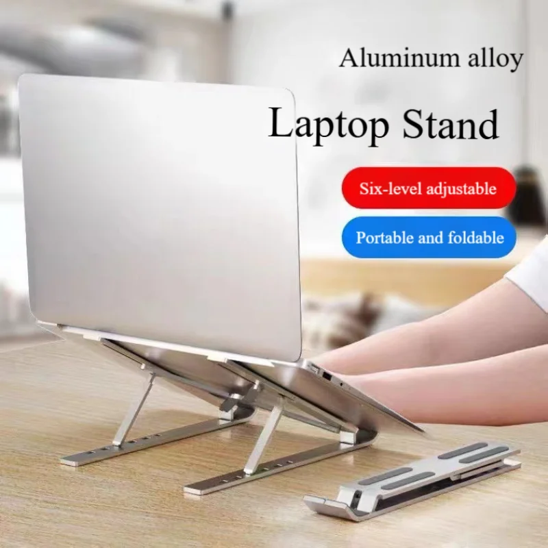 Sleek Aluminum Adjustable Portable Laptop & Tablet Stand