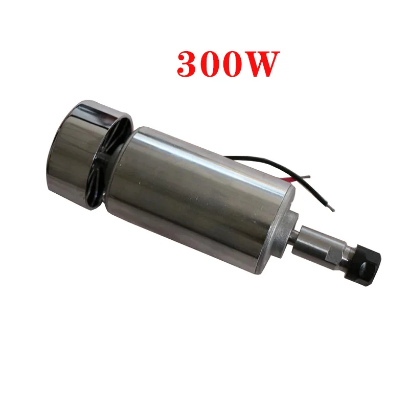 

External Carbon Brush Er11 48V 300W Brush High Speed Air Cooling Spindle Motor