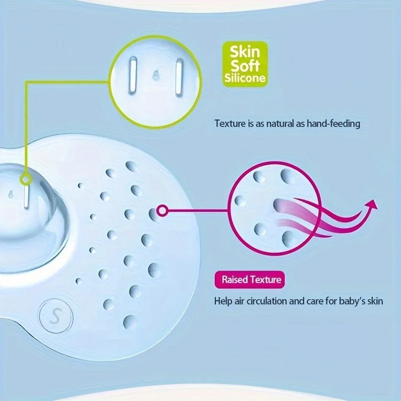 Soft Silicone Nipple Protectors BPA Free Breastfeeding Nipple Shields Protection Cover Milk Feeding Nursing Shield 1Pair