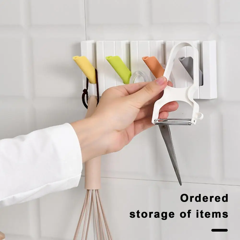 

Design Wall Hook Foldable Piano Shape Wall Hook for Clothes Hats Storage Hook for Bags Towels 45 Degree Hanging for Organizing