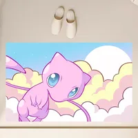 Cute Cartoon M-Mew Floor Mat  Anti-Slip Bathroom Kitchen Bedroom Living Room Entrance Rug Home Decor 2