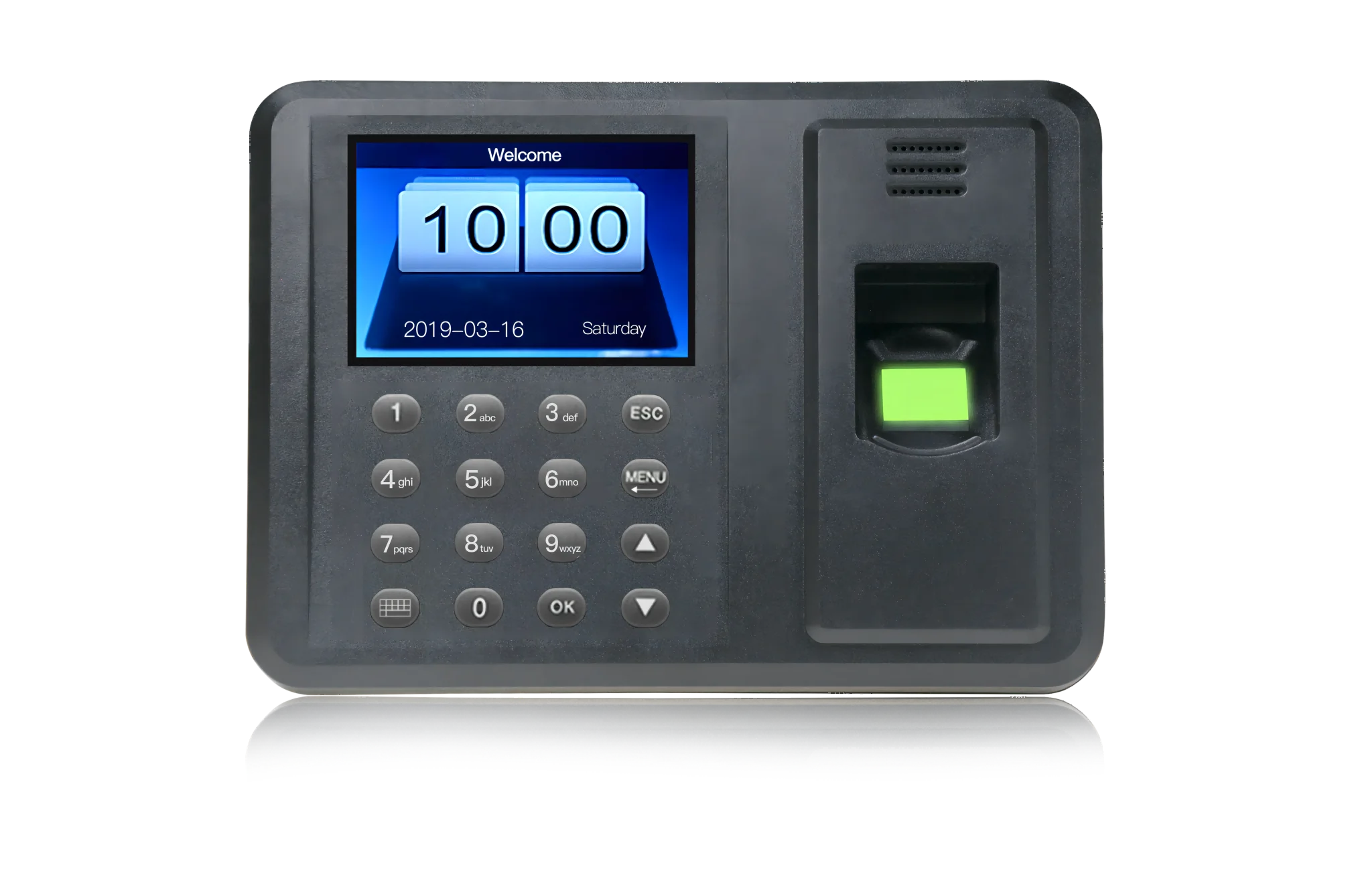 

A8 Attendance Machine Password+Fingerprint 2.8 Inch Color Screen Set Directly No Need To Download Software U Disk Export Report