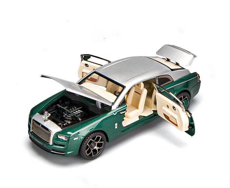 1:24 Rolls Royce Wraith Mansory Alloy Model Car Diecasts Light Toy